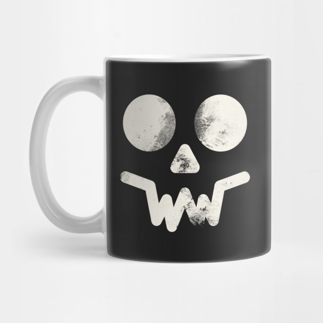 White skull by vinedesign